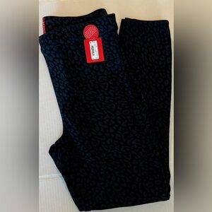 Jean-ish Ankle Leggings Color: Denim Lepoard